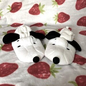 Awesome Snoopy Slippers Unisex NWOT